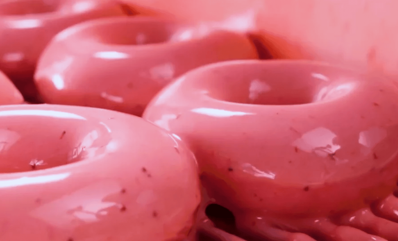 Krispy Kreme Strawberry Glaze