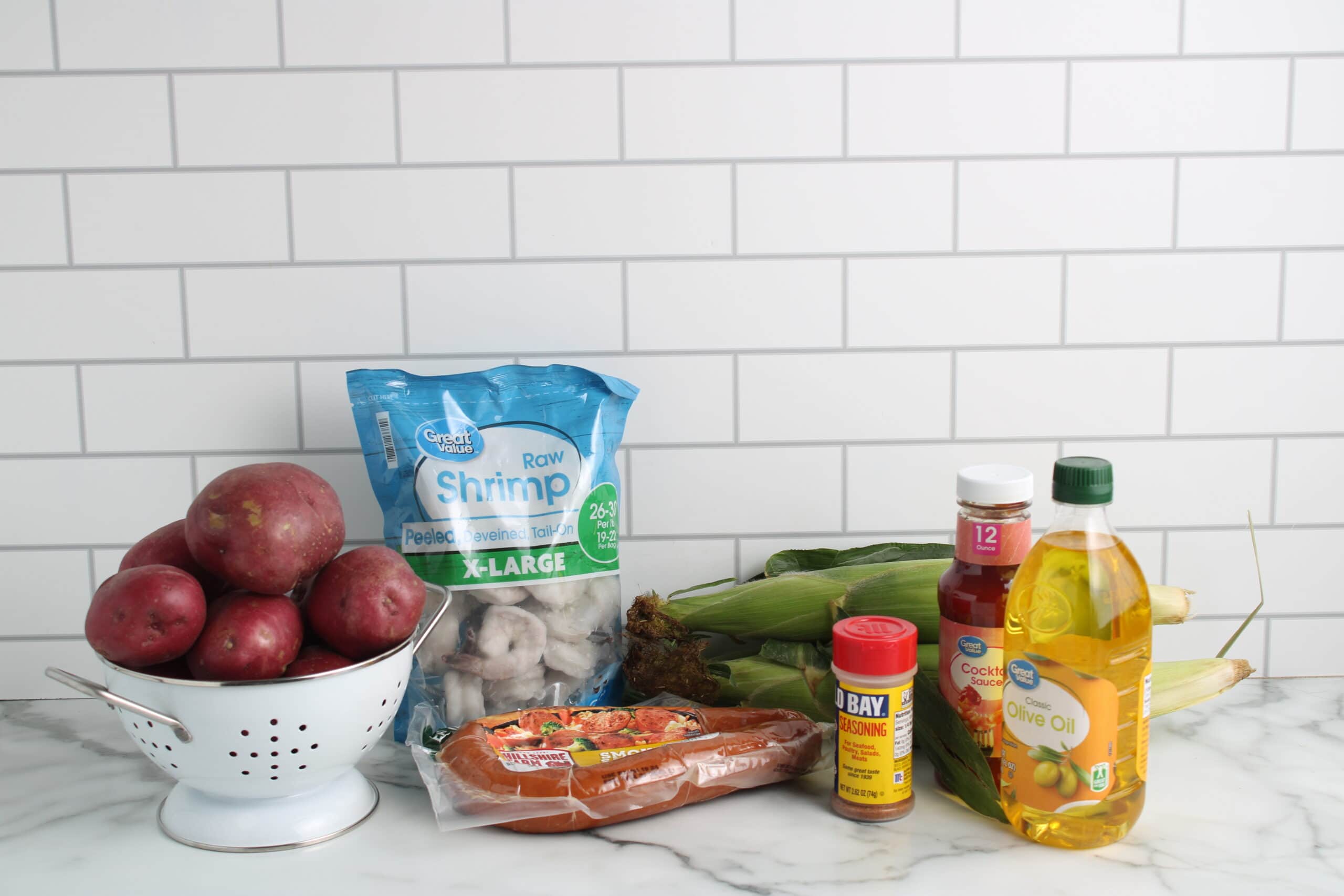 Low Country Boil Foil Packets Ingredients