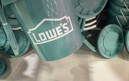 Lowe's Mini Buckets Teal