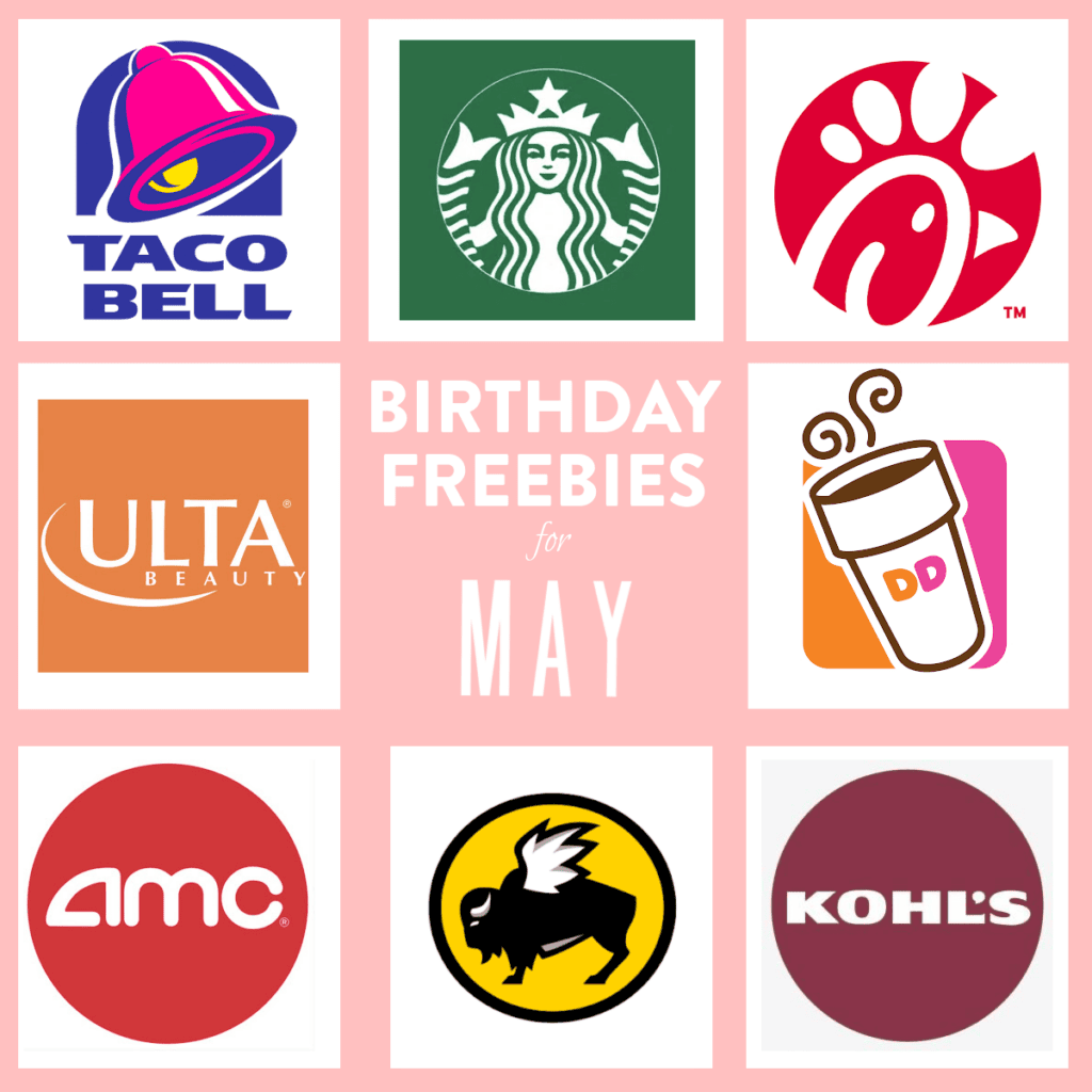 May birthday freebies