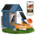 Minikey Smart Bird Feeder with Camera Outdoor Birdhouse