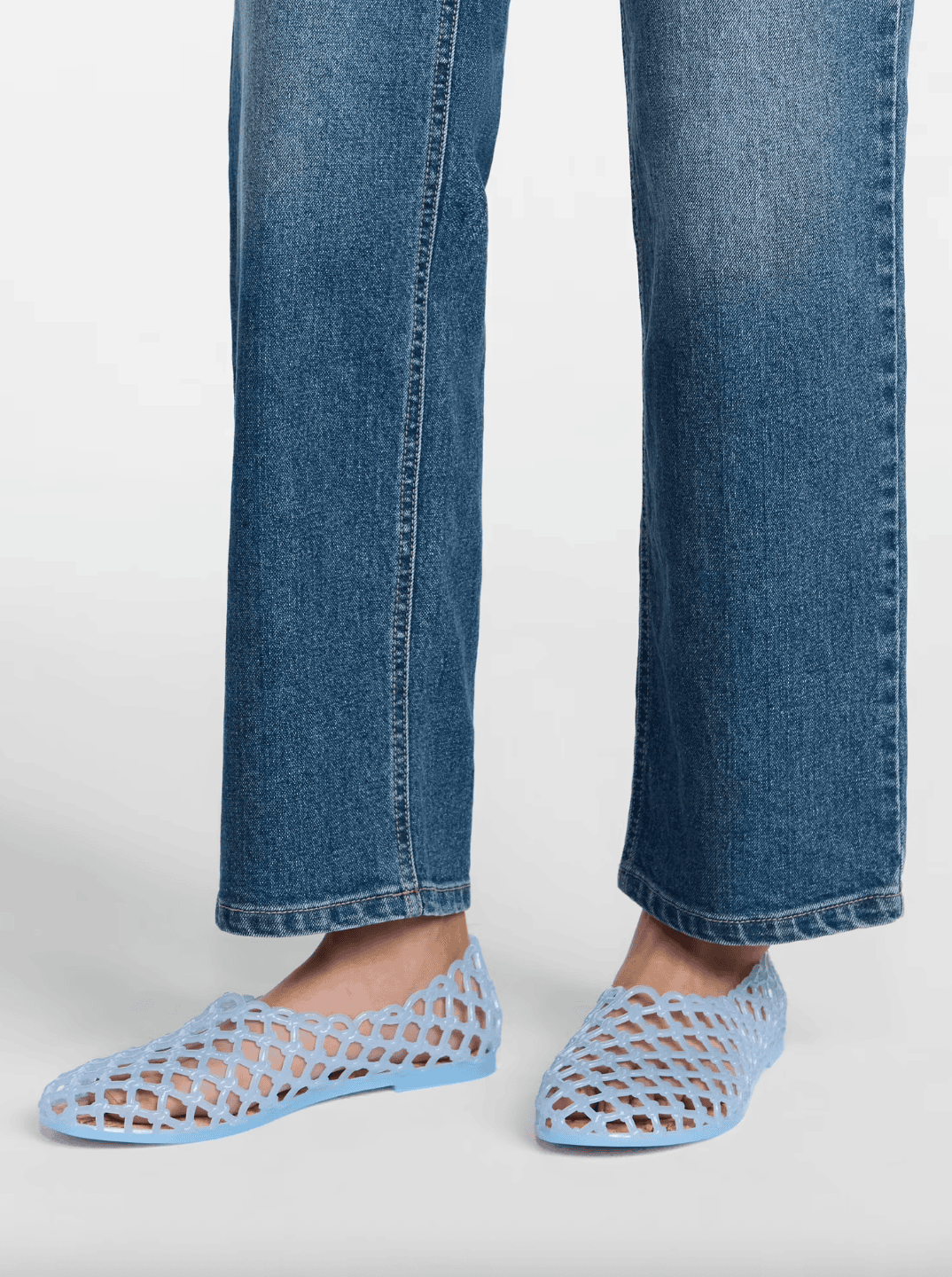 No Boundaries Caged Jelly Sandals, Women's 1