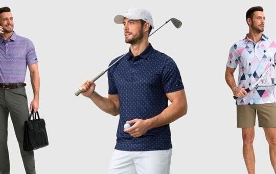 Obla Mens Golf Polo Shirts