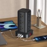 SMALLRT Extension Cord Surge Protector