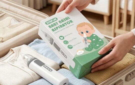 SYSFUN Electric Nasal Aspirator for Baby