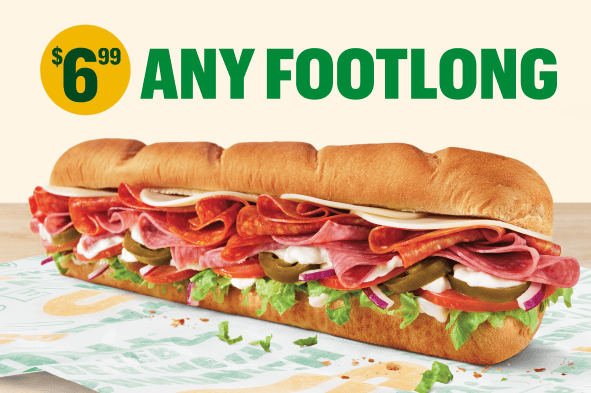 Subway $6.99FL