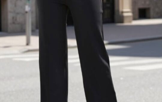 TOPYOGAS Womens High Waist Wide Leg Dress Pants