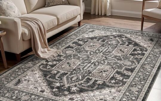 WITSHOCK Living Room Area Rug