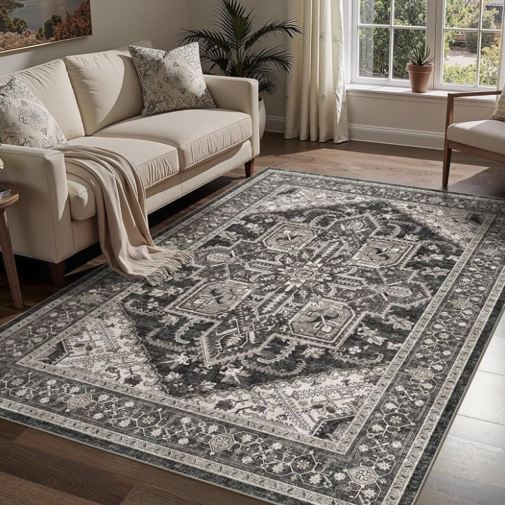 WITSHOCK Living Room Area Rug