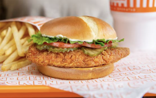 Whataburger Spicy Chicken Sandwich
