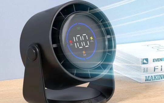 YOSHENMO Desk Turbo Table Fan