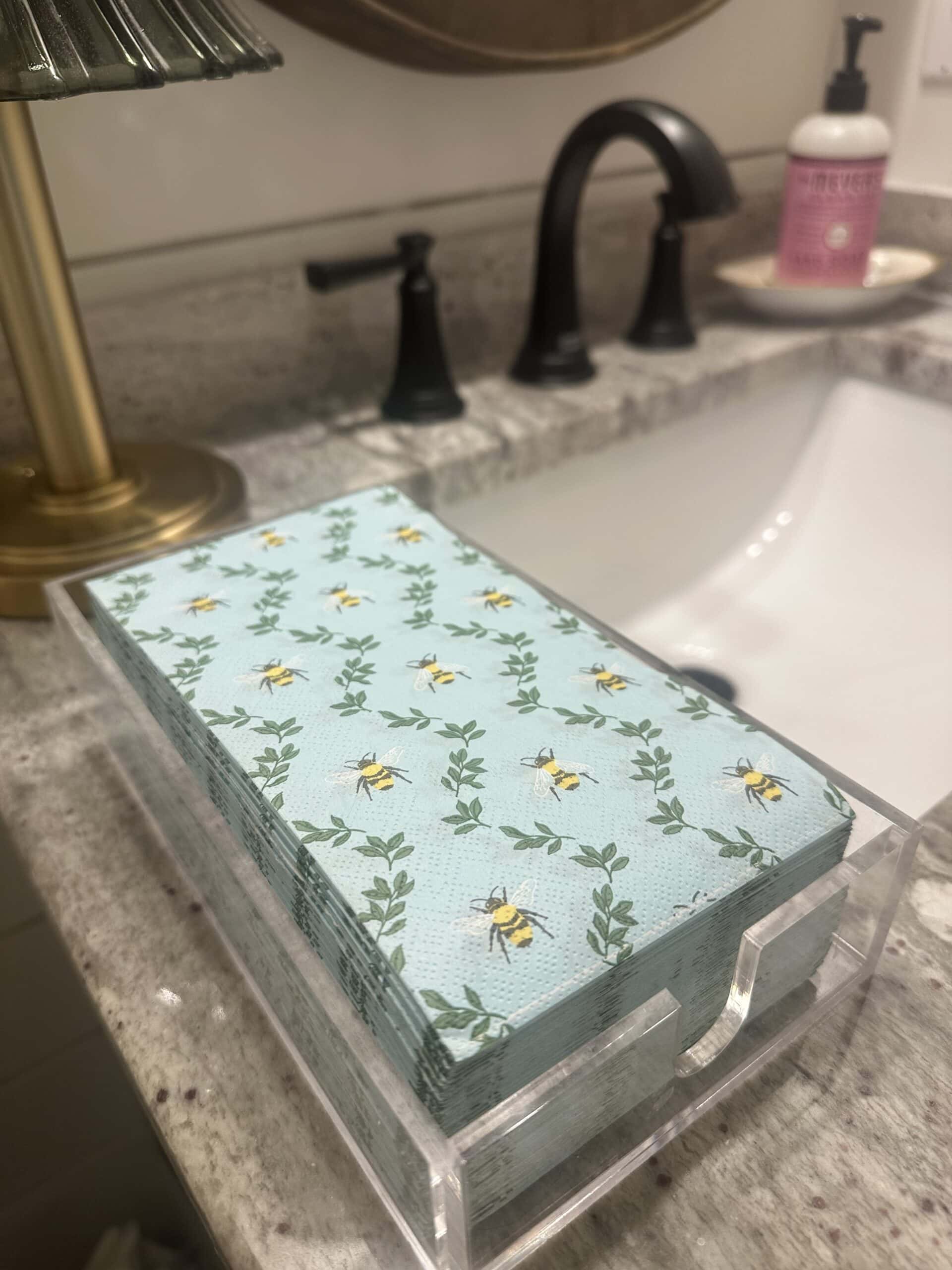 acrylic towel holder amazon