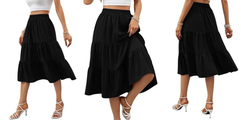 amazon midi skirt