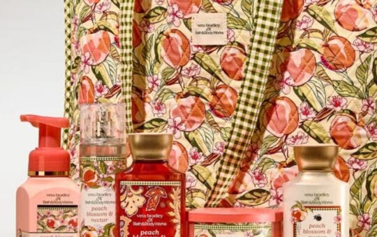 bath body works vera bradley tote bag