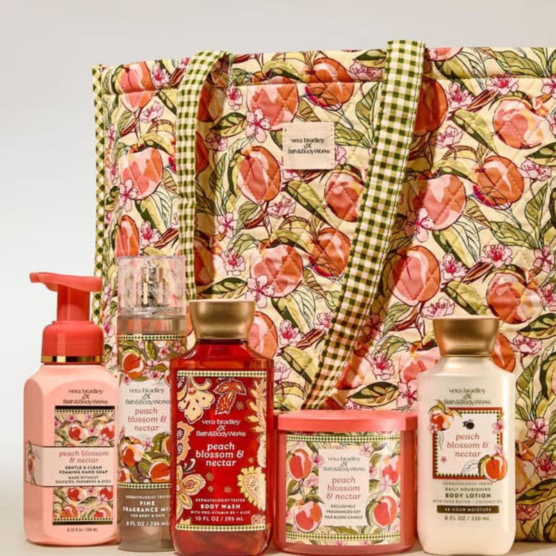bath body works vera bradley tote bag