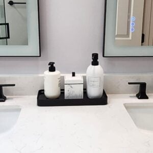 bathroom organizer tray