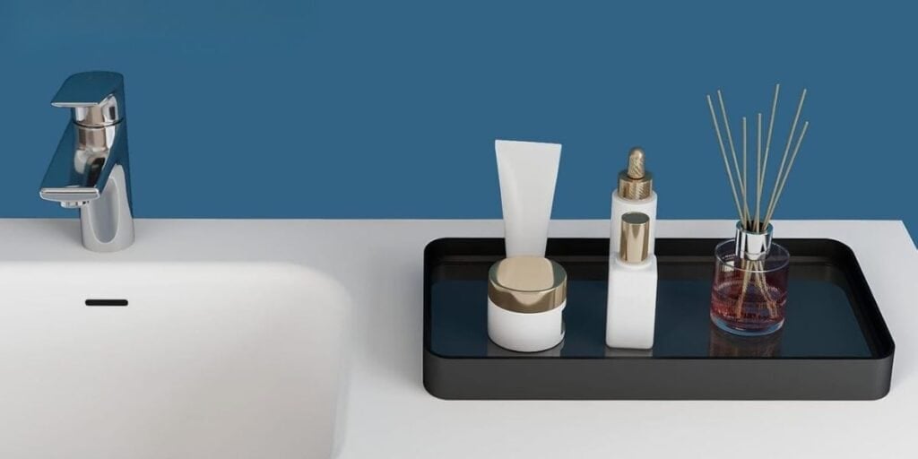 bathroom tray organizer 