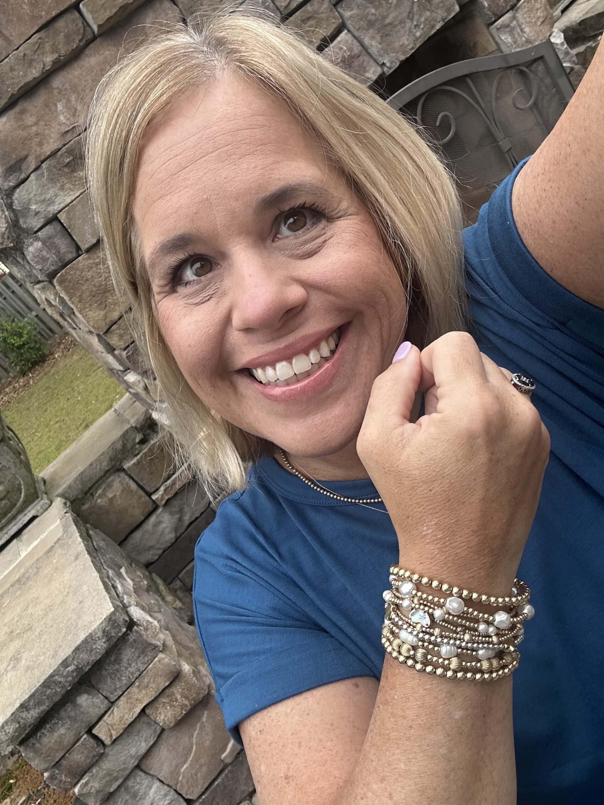 bbeaded gold bracelet 3