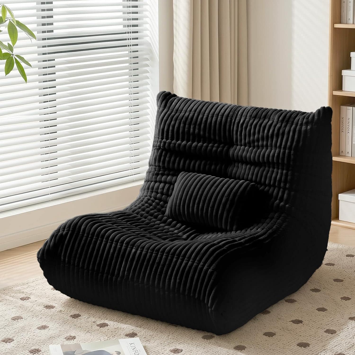 black bean bag chair black bean bag chair