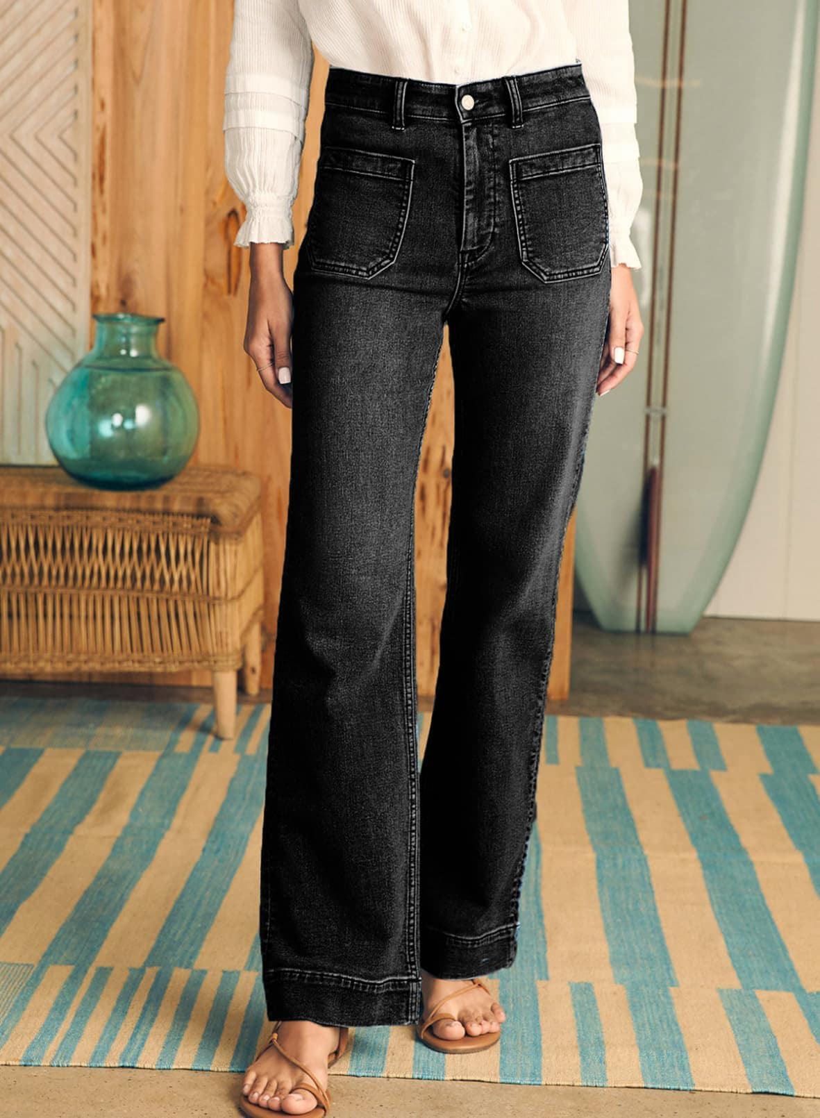black jeans