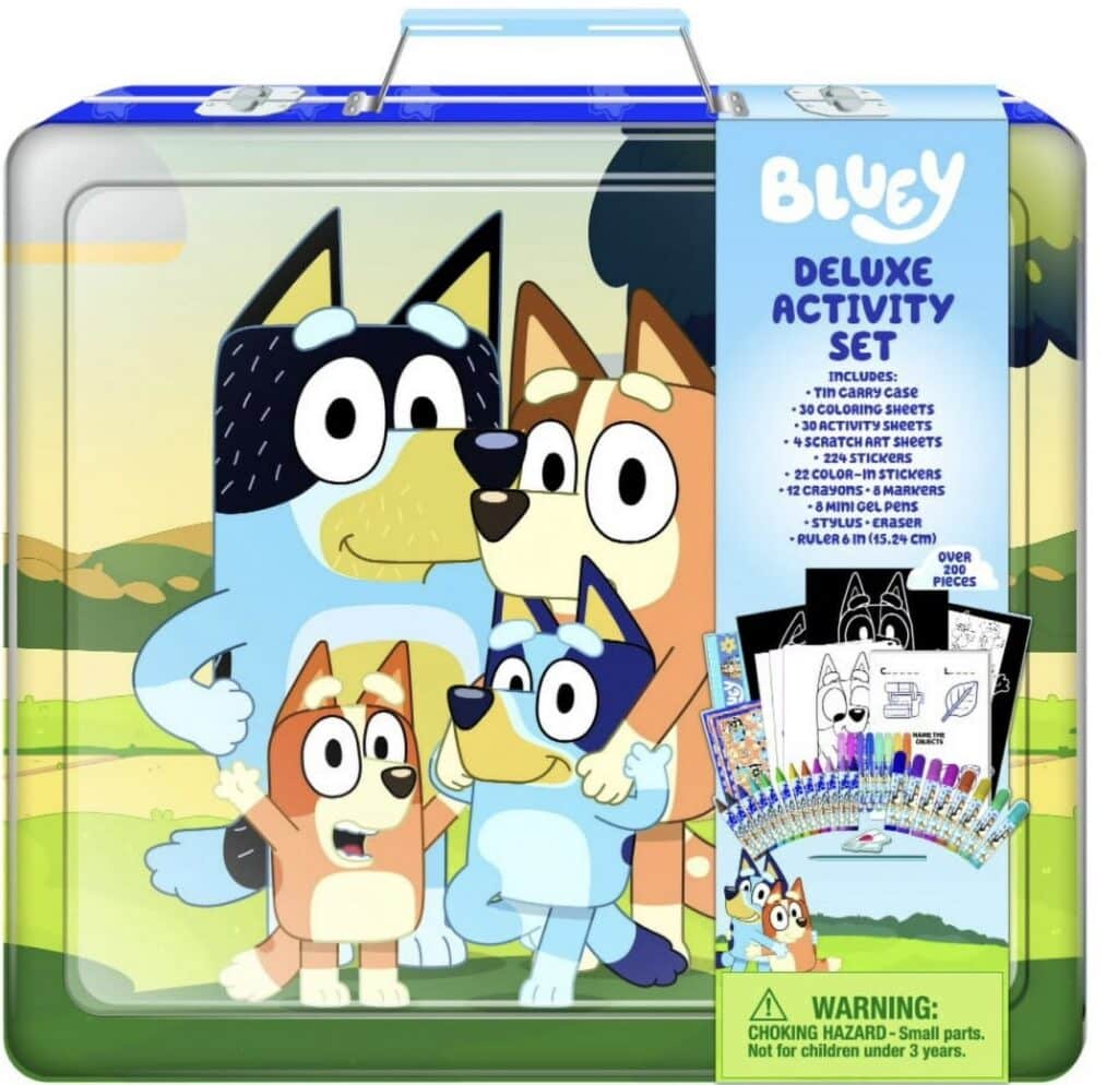 bluey deluxe activity set