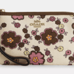 coach floral wallet