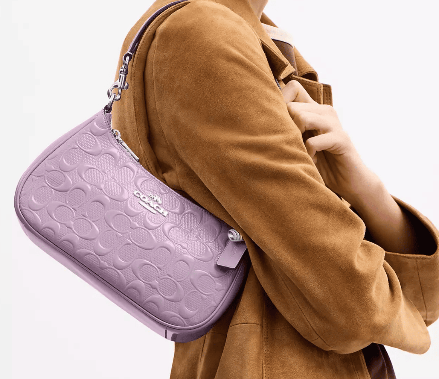 coach purple purse