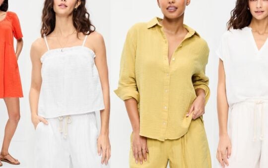 crinkle gauze apparel