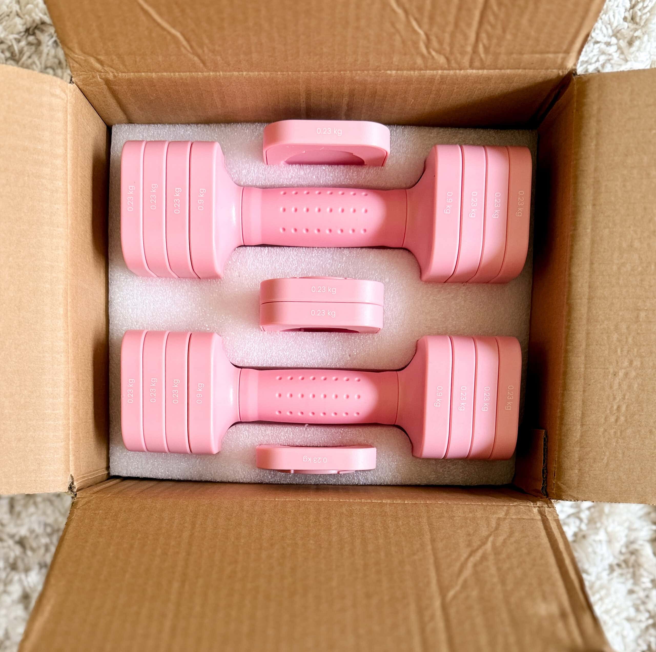 dumbbell set