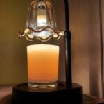 flower candle lamp