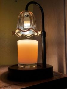 flower candle lamp