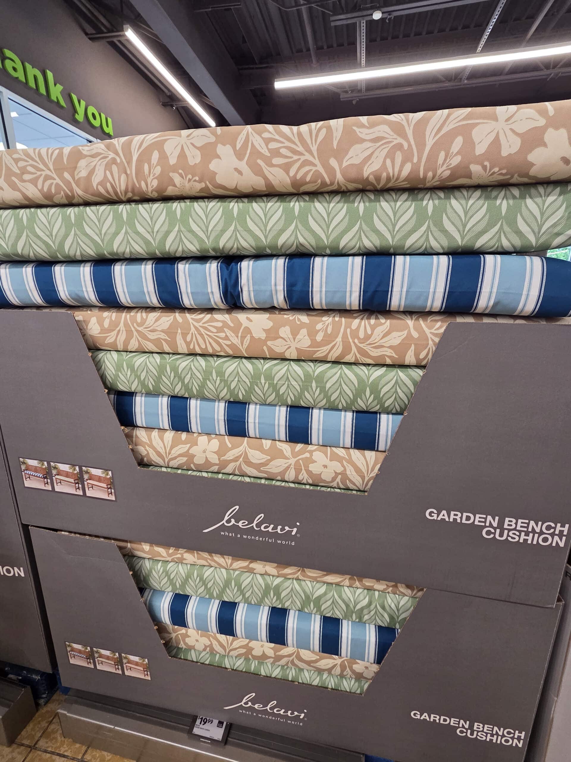 garden bench cushion