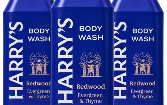 harrys body wash 3 pack