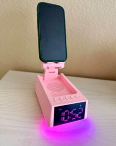 induction speaker pink