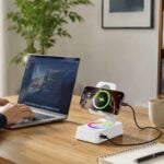 induction speaker white