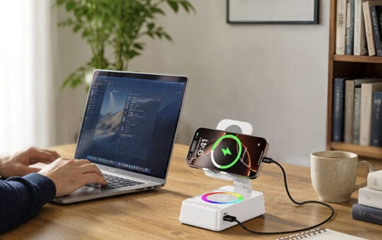 induction speaker white