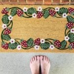 kohls strawberry doormat