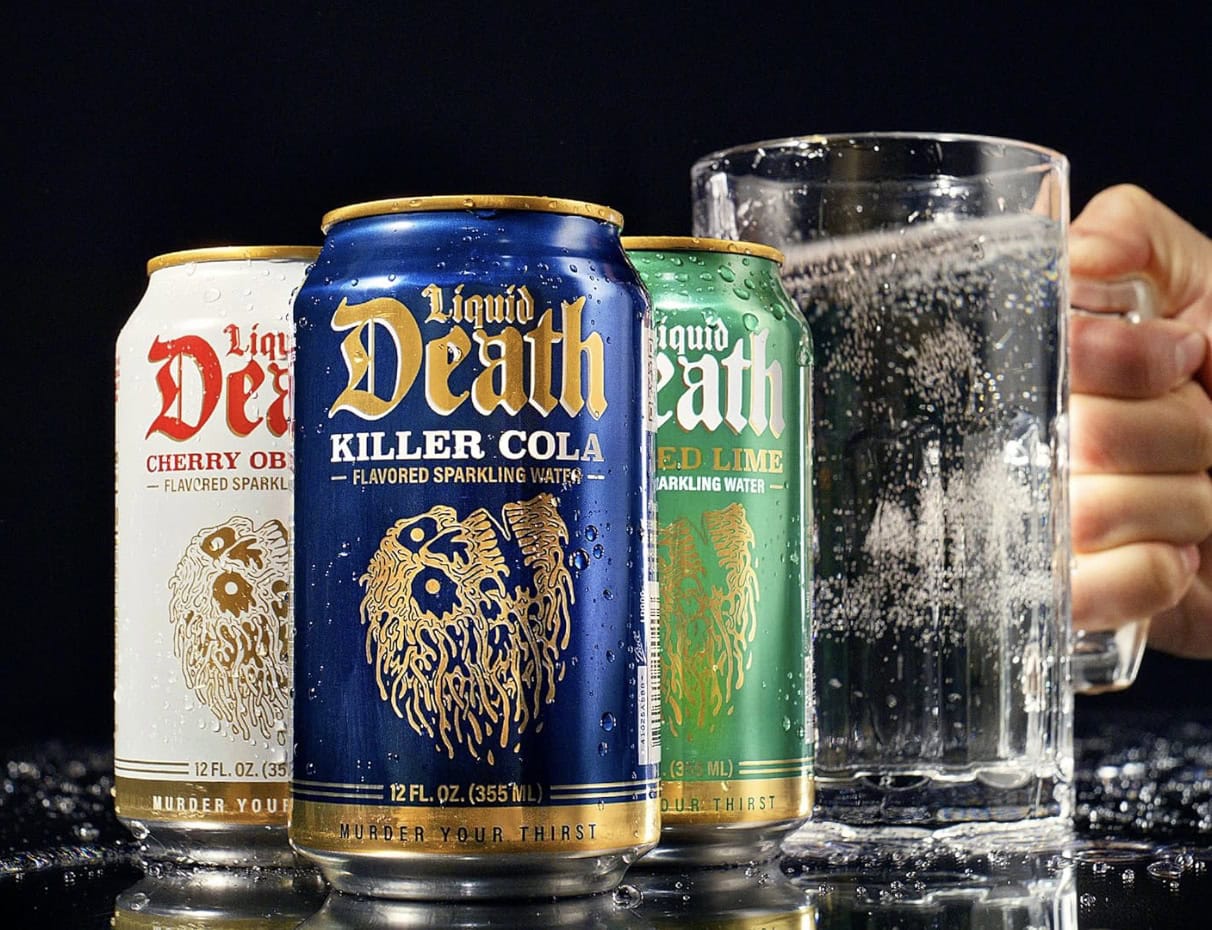 liquid death classic soda variety