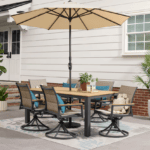 lowes patio table set