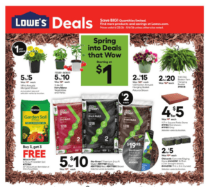 lowes spring deals