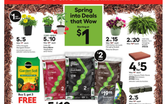 lowes spring deals