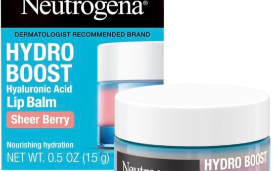 neutrogena hydro boost lip balm sheer berry