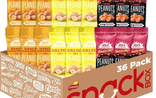 nut harvest flavored peanuts