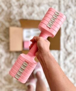 pink weights