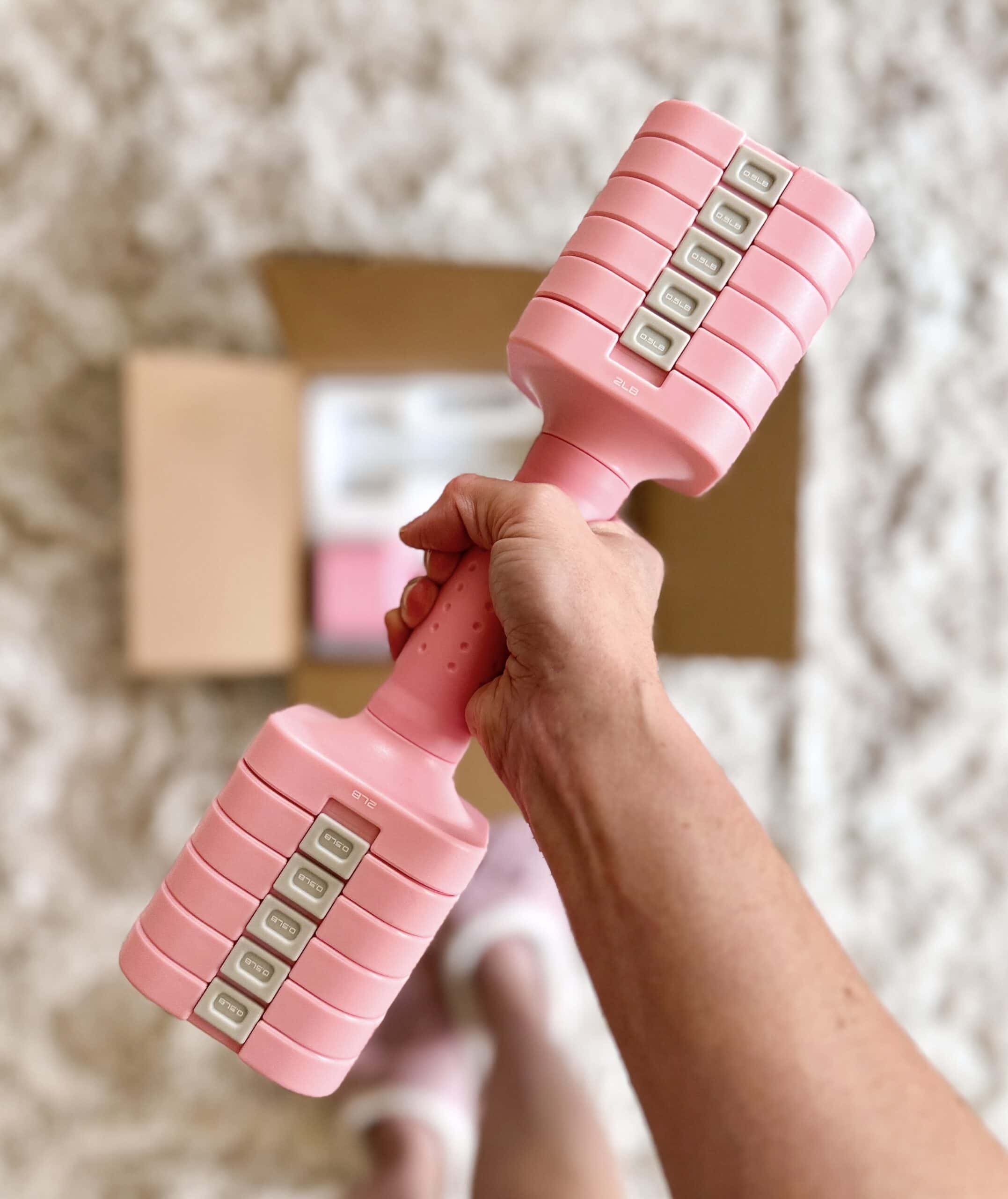 pink weights
