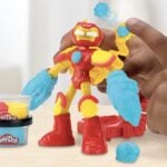 play doh iron man blast launcher