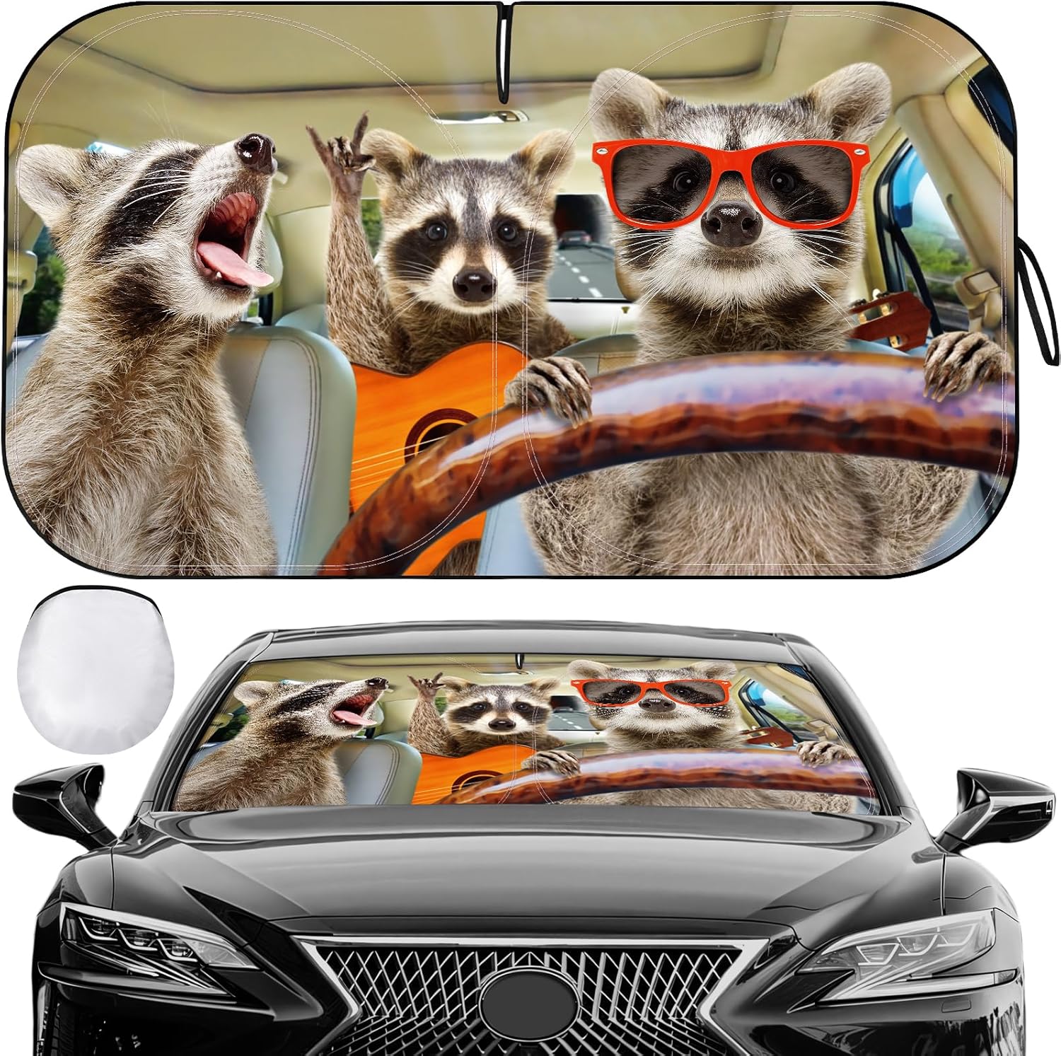 racoon sun shade