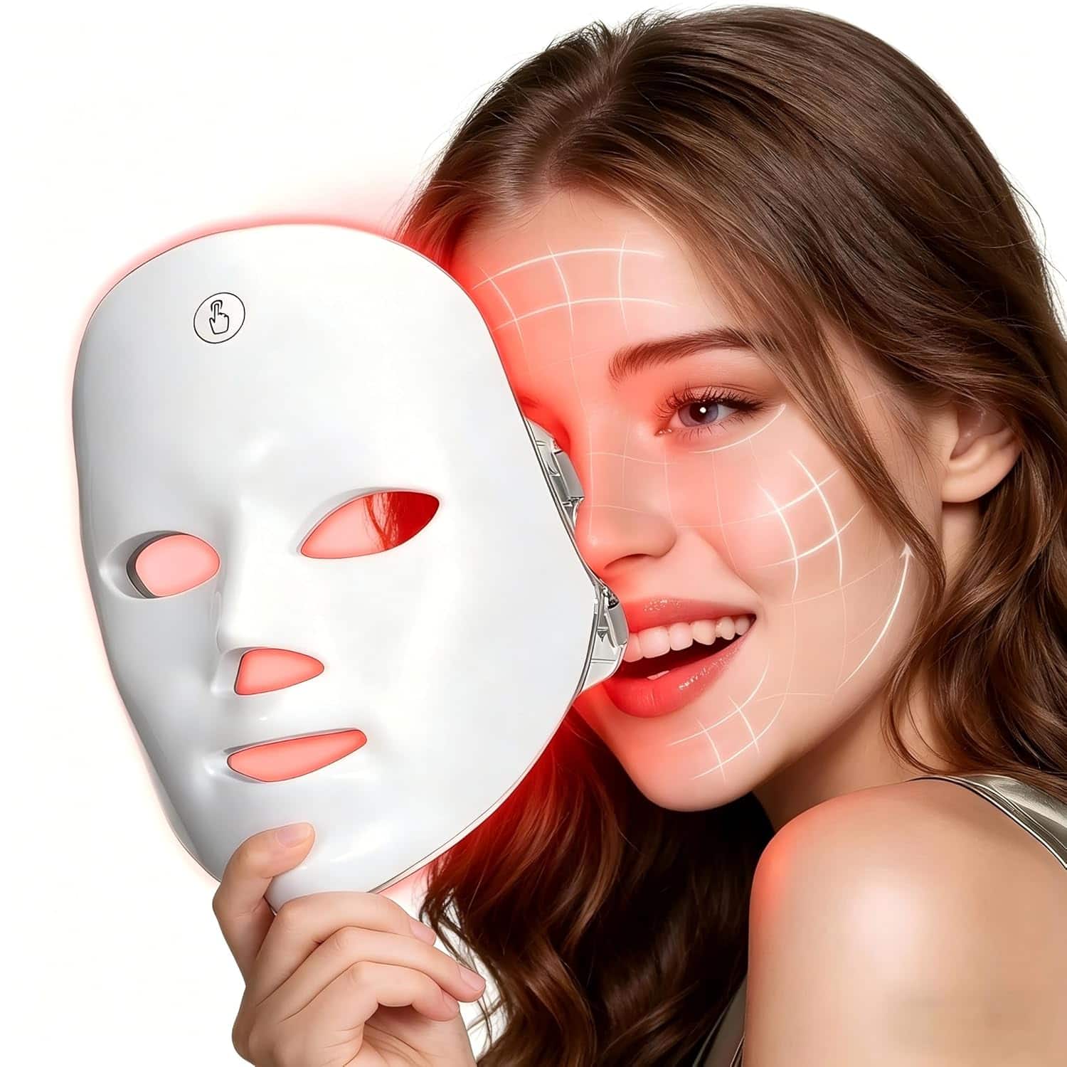 red light mask