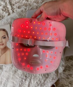 red light mask back