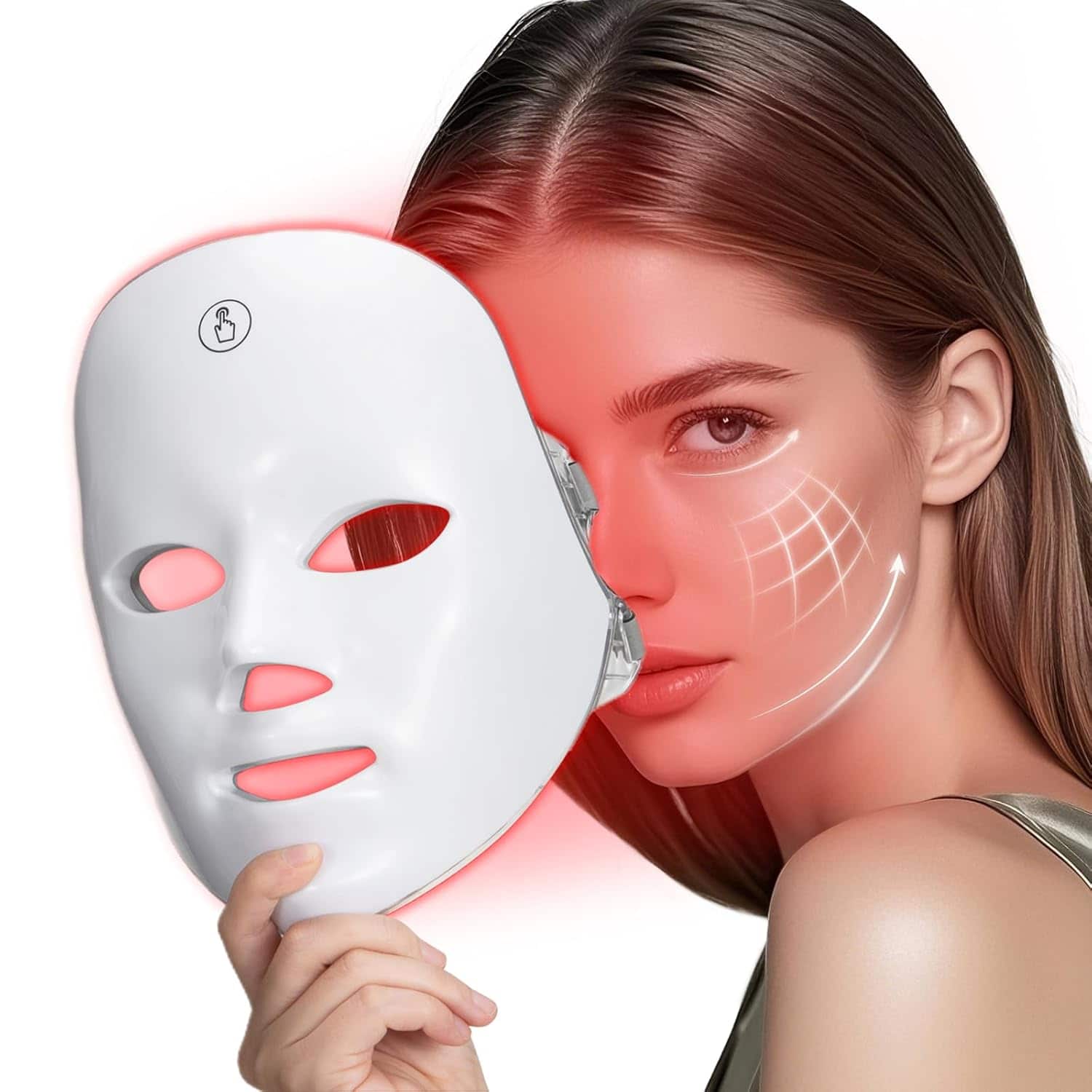 red light mask